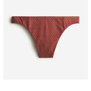 J. Crew High Rise Cheeky Bikini Bottom NWT Size M